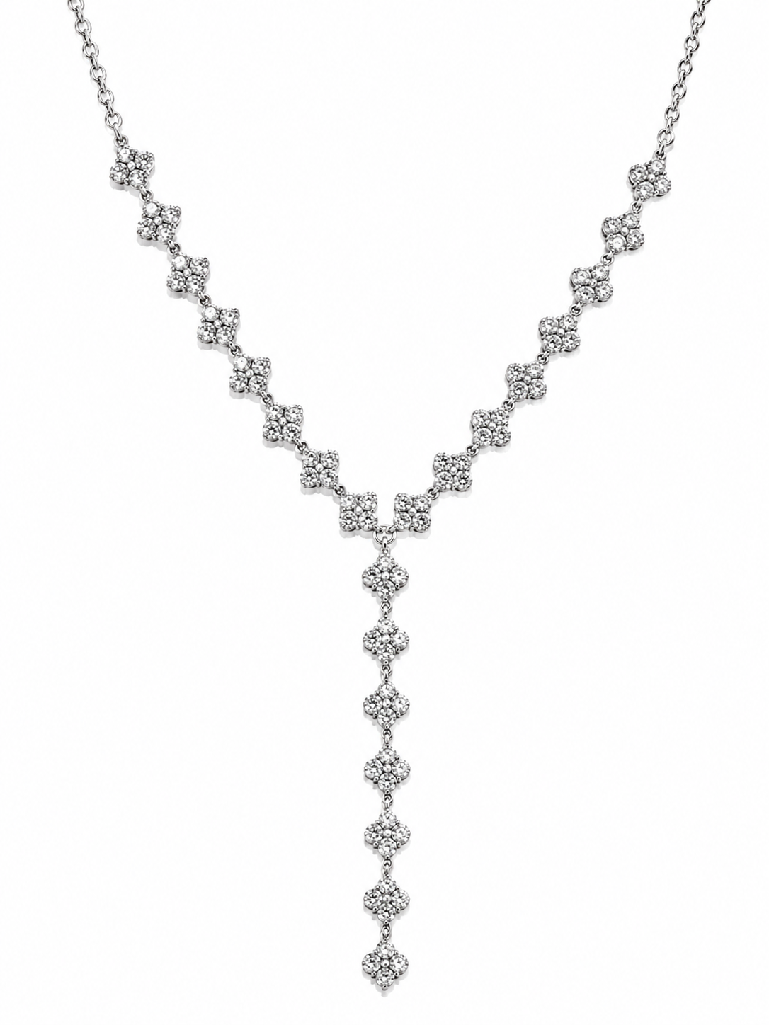 Collier Y Princesse Argent