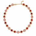 Collier Diana Rouge