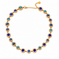 Collier Diana Bleu