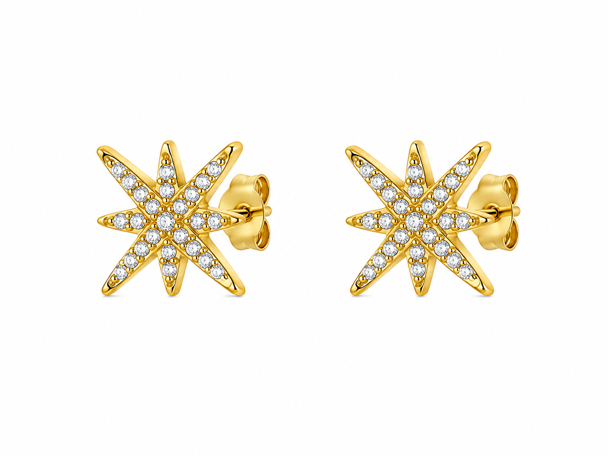 Boucles d’oreilles Étoiles