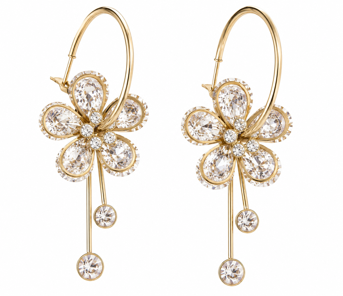 Boucle d’oreille Flora