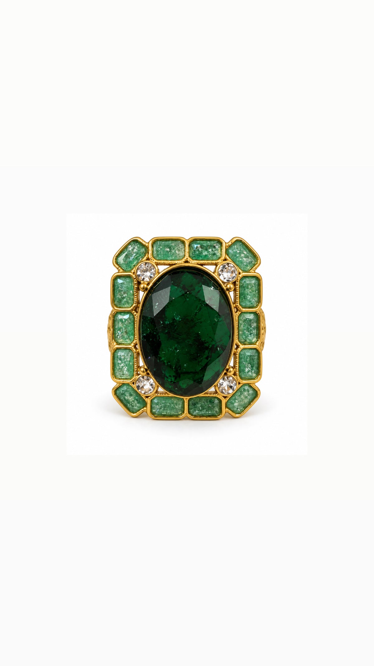 Bague Cristaux Malika