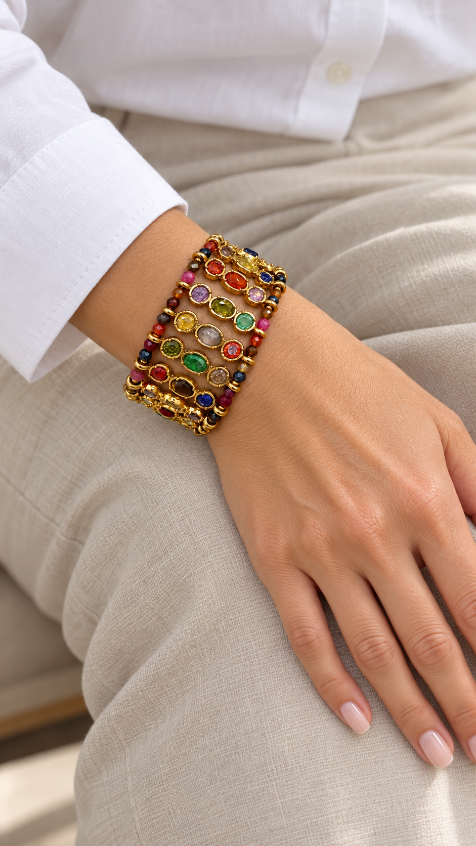 Bracelet Cristaux Alma