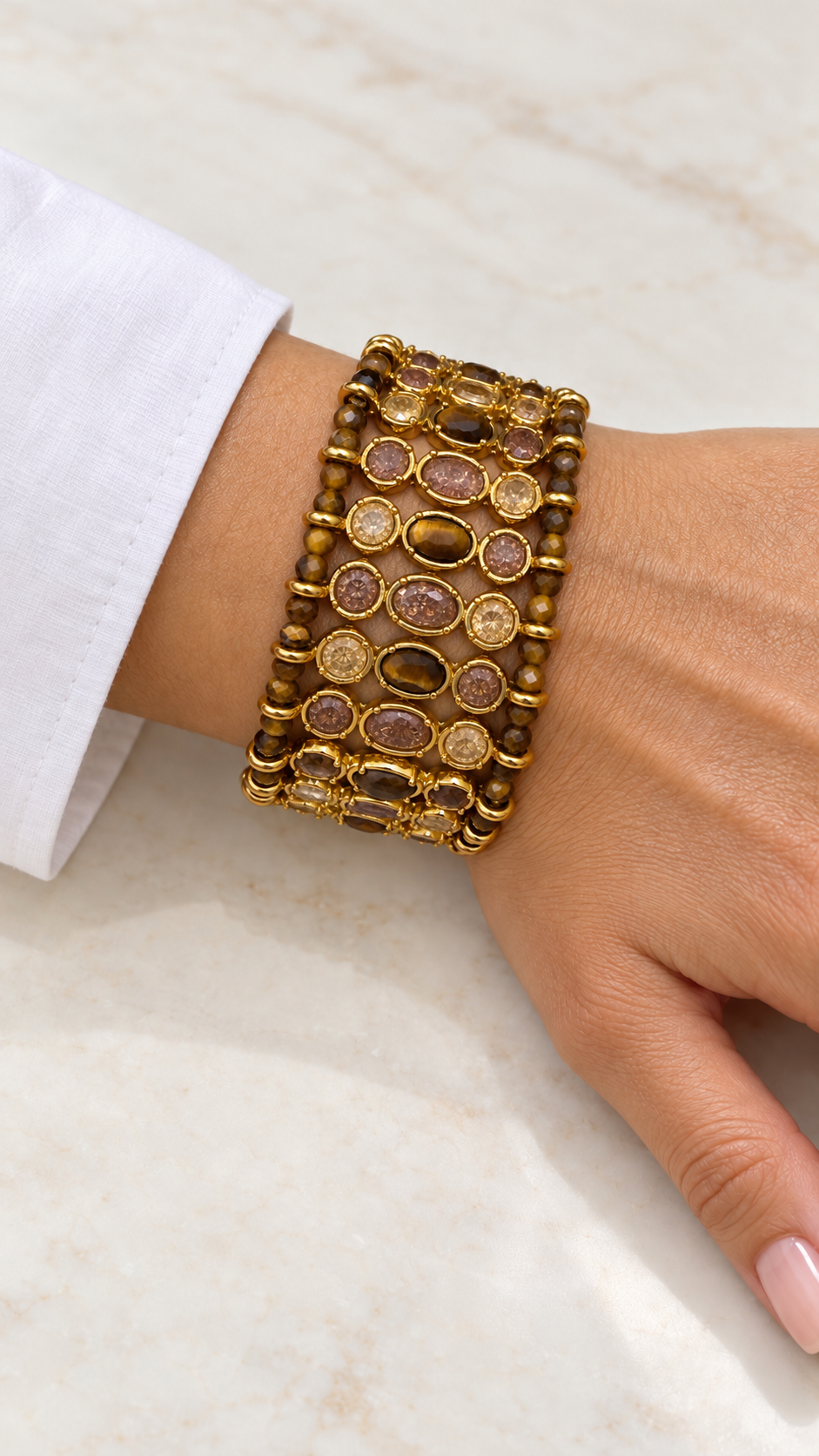 Bracelet Cristaux Ariane